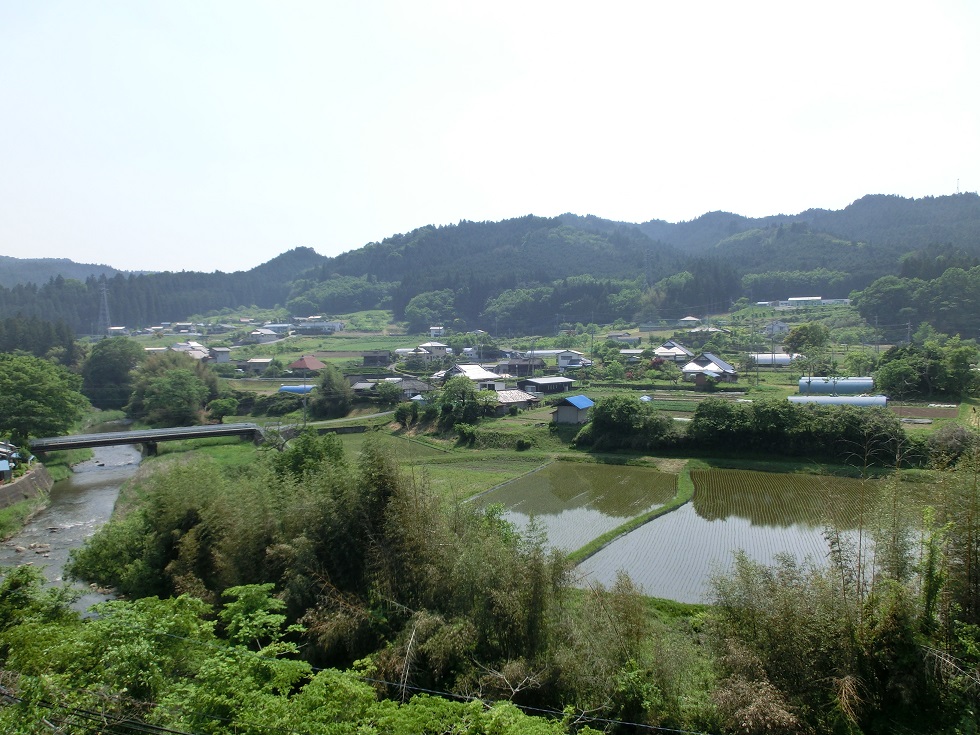 Scenery from Michinoeki Satomi