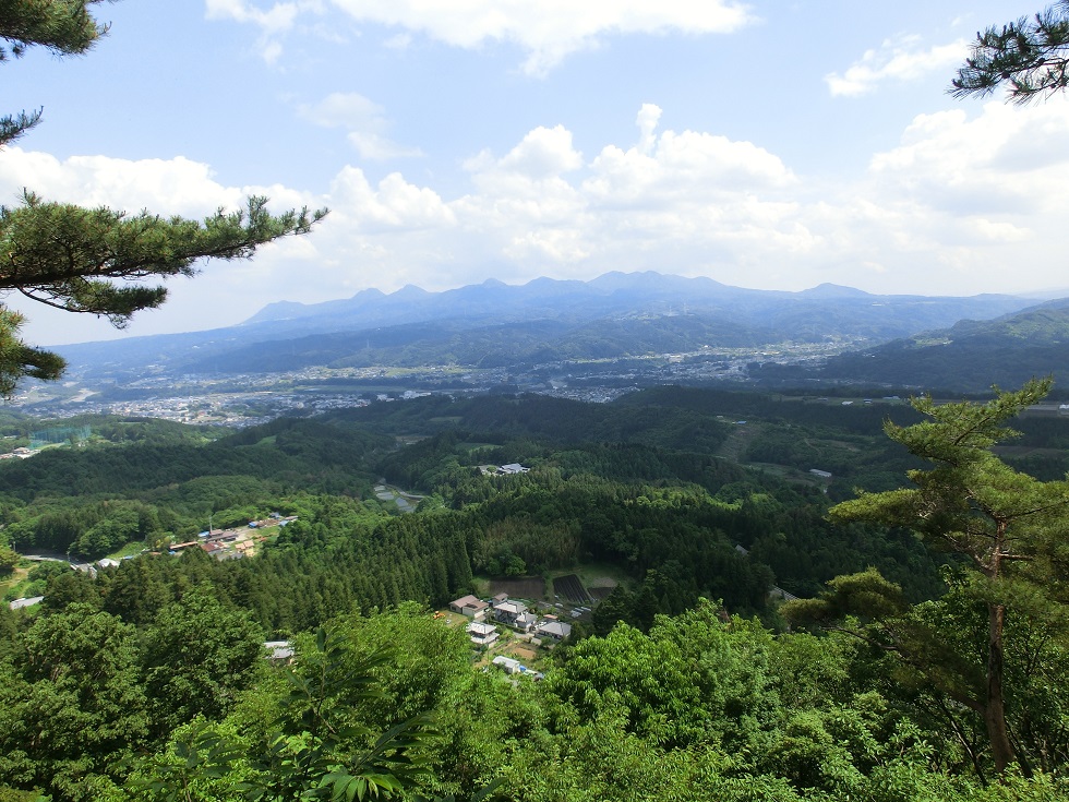 Landscape from the top of Mt. Takeyama | Michinoeki Reizan Takeyama