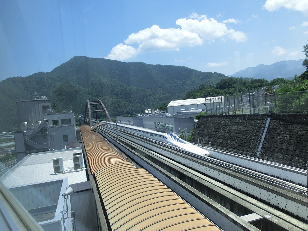 Running experiments of the Linear Shinkansen | Michinoeki Tsuru