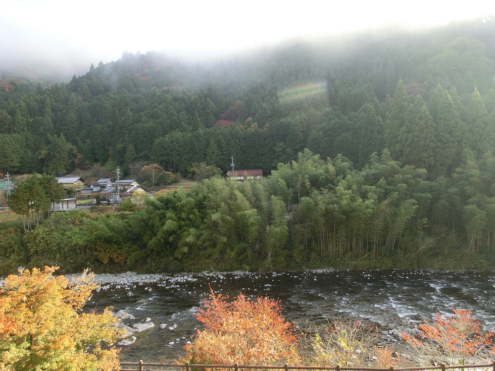 Scenery from Onsen facility | Michinoeki Hidakanayama Nukumorinosato Onsen Sta.