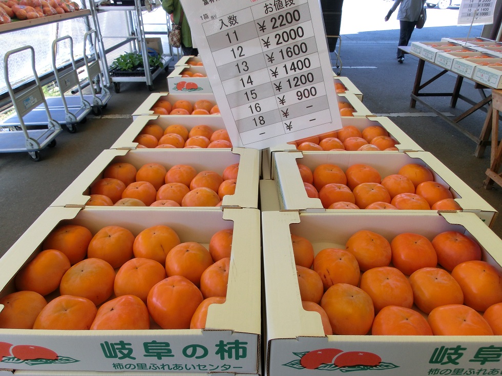 Fuyugaki(Fuyu persimmon) | Michinoeki Fuyugaki no Sato Itonuki