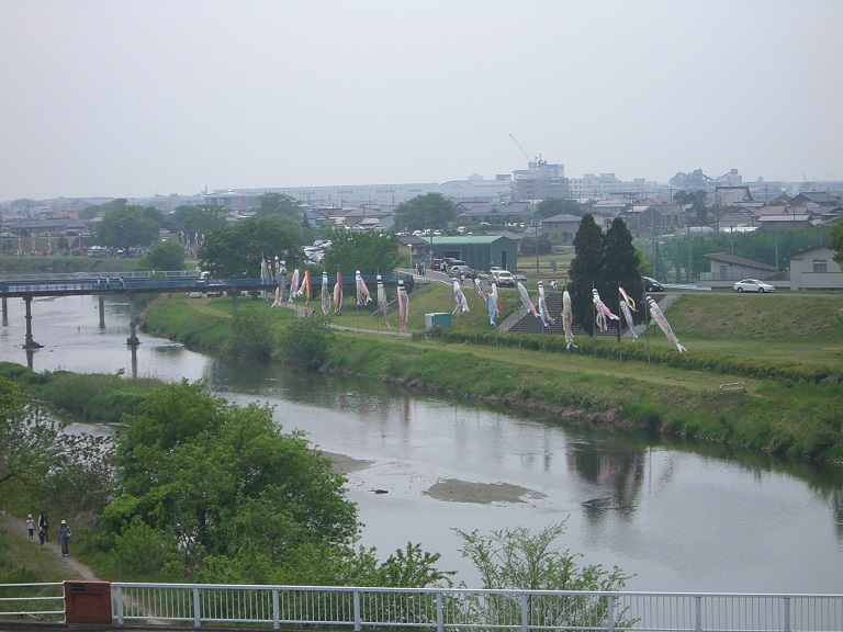 Koinobori(Carp Streamer) | Michinoeki Yanaizu