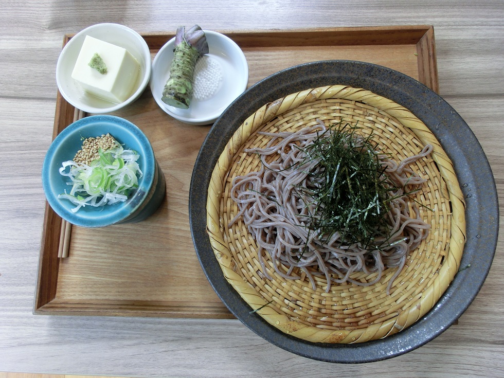 Wasabi soba | Michinoeki Izu Tsukigase