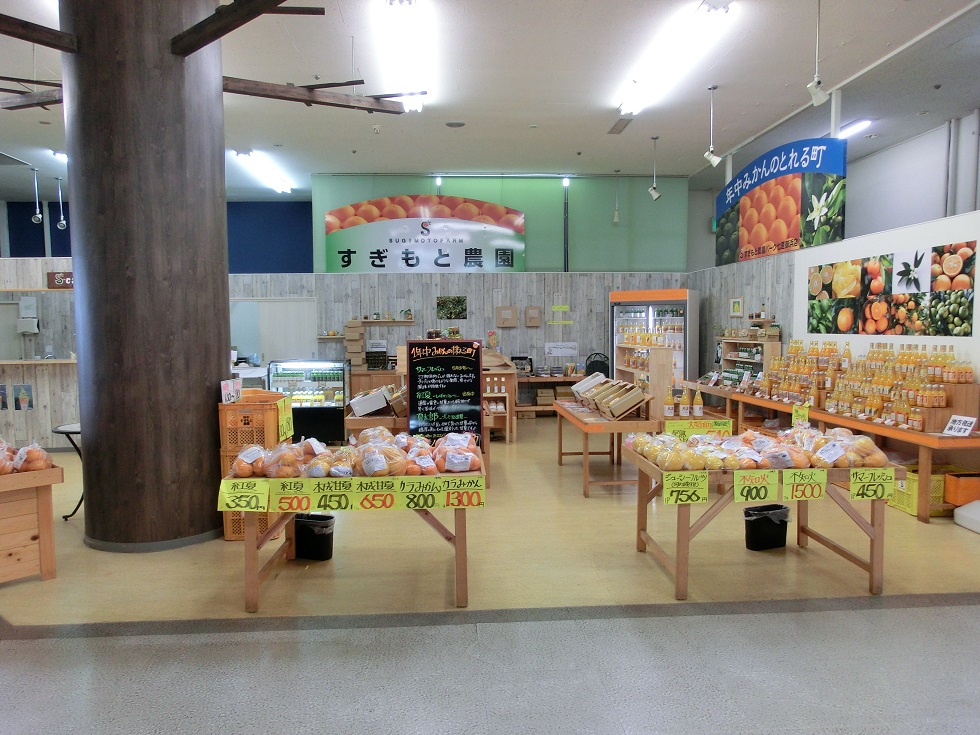 Mandarin corner | Park Shichirimihama