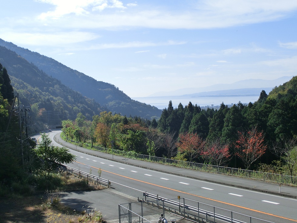 Scenery from Michinoeki Makino Ossaka Touge